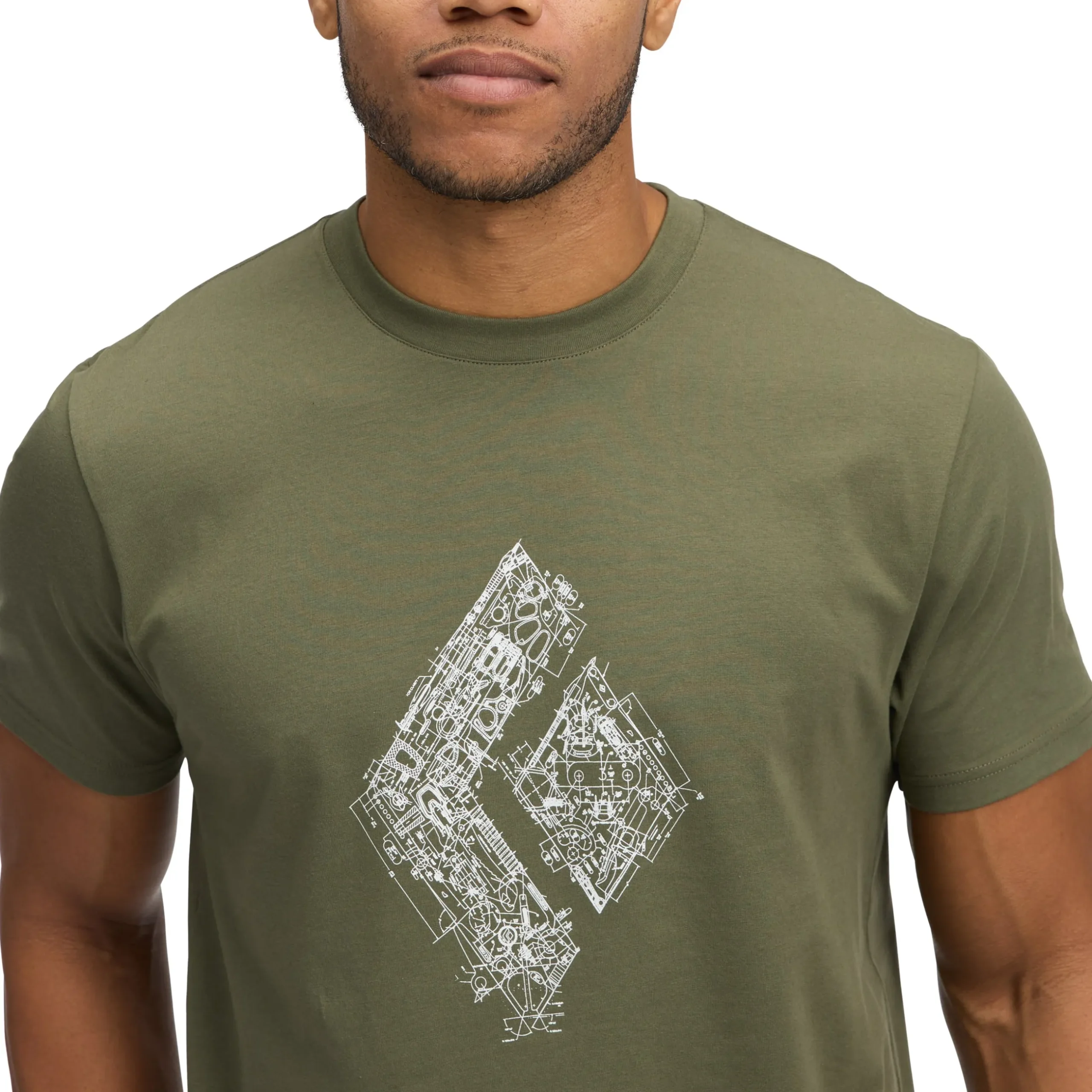 Men's Engineered Diamond Short Sleeve Tee