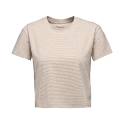 Women's BD Stripe Crop Short Sleeve Tee