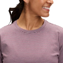 Women's BD Stripe Crop Short Sleeve Tee